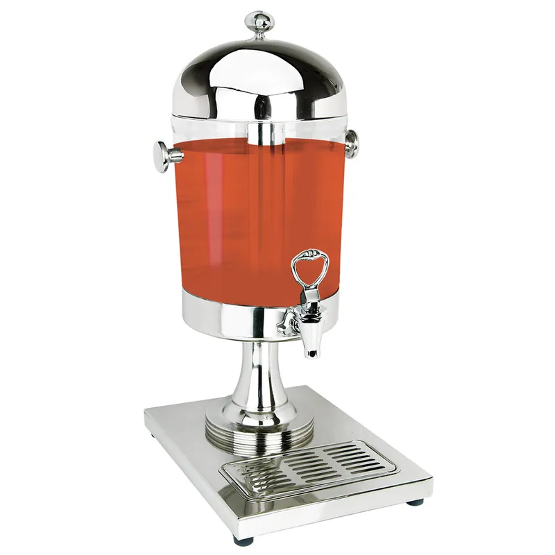 Eastern Tabletop 7502 Park Avenue 2 Gallon Stainless Steel Beverage Dispenser with Drip Tray Bargain